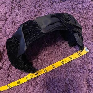 Elegant Black Hat (headband style)